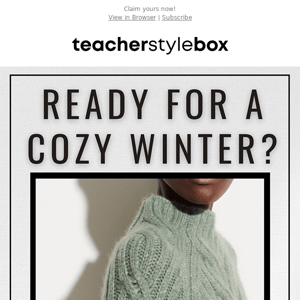 FREE COZY SWEATERS! 😍