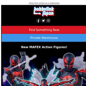 🕸️ New MAFEX Spider-Man and more!