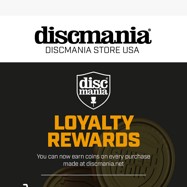 Introducing Discmania Rewards!