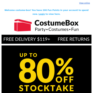 💞 SAVE UP TO 80% on Adult Costumes
