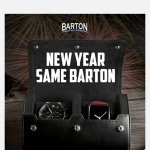 Happy New Year, Take 10% OFF Barton