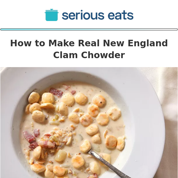 How to Make Real New England Clam Chowder