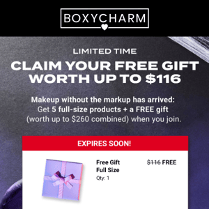 🚨Claim your FREE full-size gift before it runs out 🚨