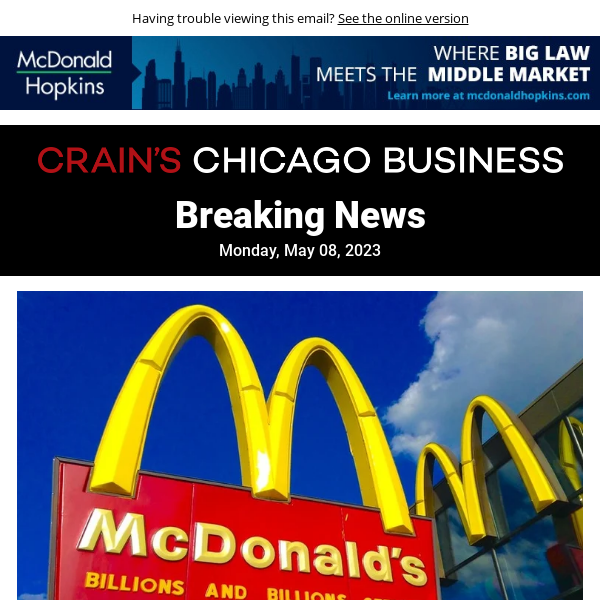Byron Allen sues McDonald's over ad spending