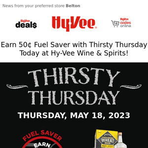 Earn 50¢ Fuel Saver Today 🍺