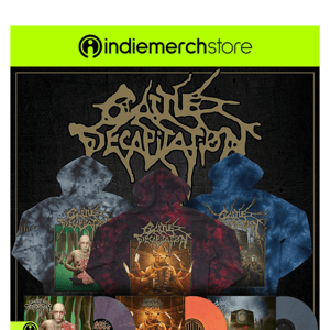 Cattle Decapitation vinyl re-issues!