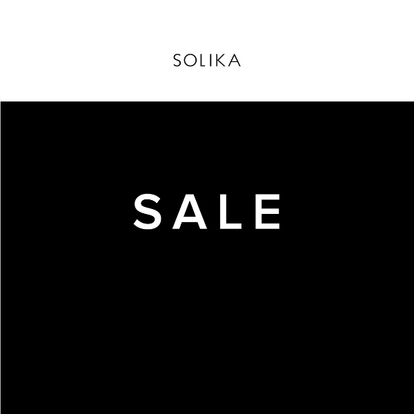 SALE IS LIVE ⏰