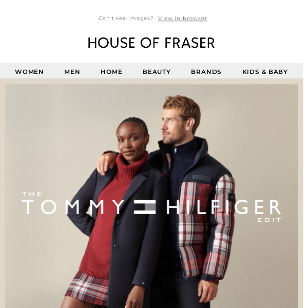 Winter with Tommy Hilfiger - House Of Fraser