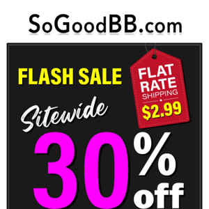 ⭐LAST DAY!!⭐$2.99 Flat Rate Shipping & SITEWIDE 30% OFF !! HURRY !!