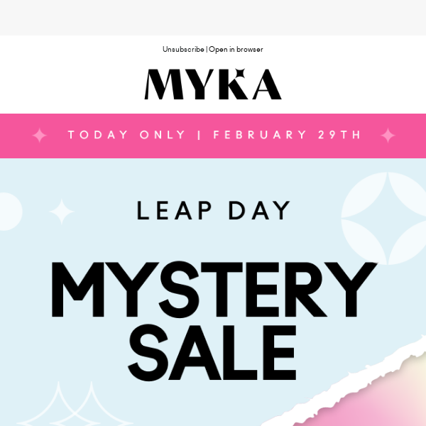 🧐 Mystery Sale - Click to reveal your deal