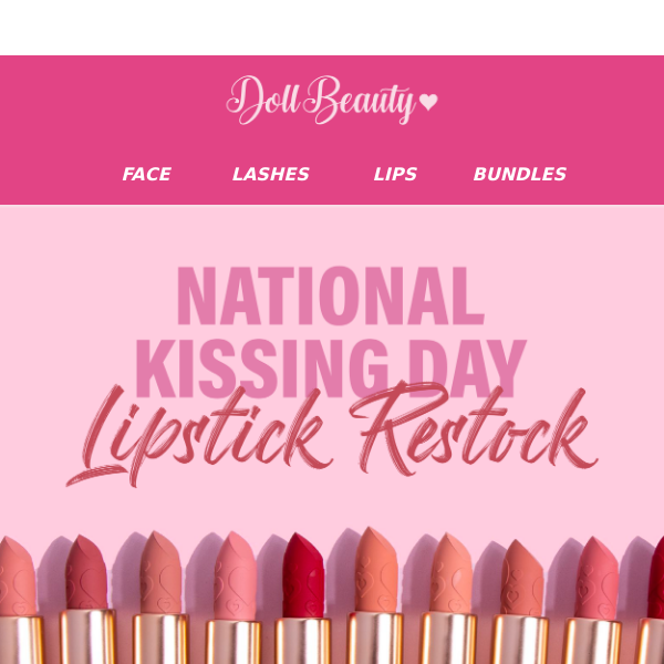 Lipstick Restock 🫦 30% OFF