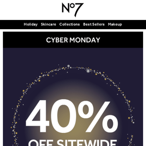 It's Cyber Monday! Choose Your Gift + 40% Off