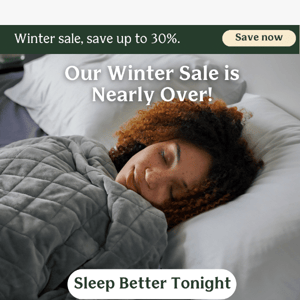 👋 Ends Soon: Winter Sale on Weighted Blankets - Get Yours Now! 👋