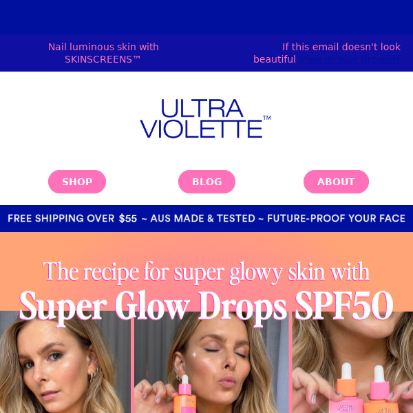 The recipe for Super Glowy skin by a Makeup Artist