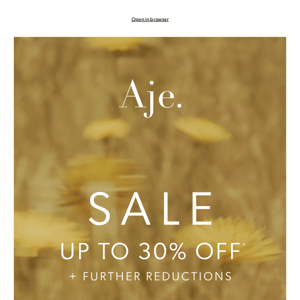 Up To 30% Off | Sale Starts Now