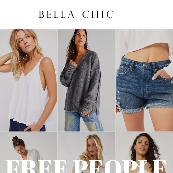 Bella Chic FREE PEOPLE IS 50% OFF??