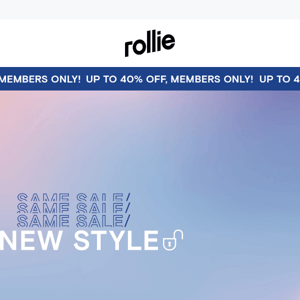New styles just added. Shop Rollie's archive sale.