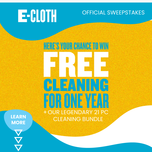 Don't Forget About Your Chance to Win Free Cleaning for a Year