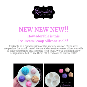 20+  NEW SILICONE MOLDS!!!