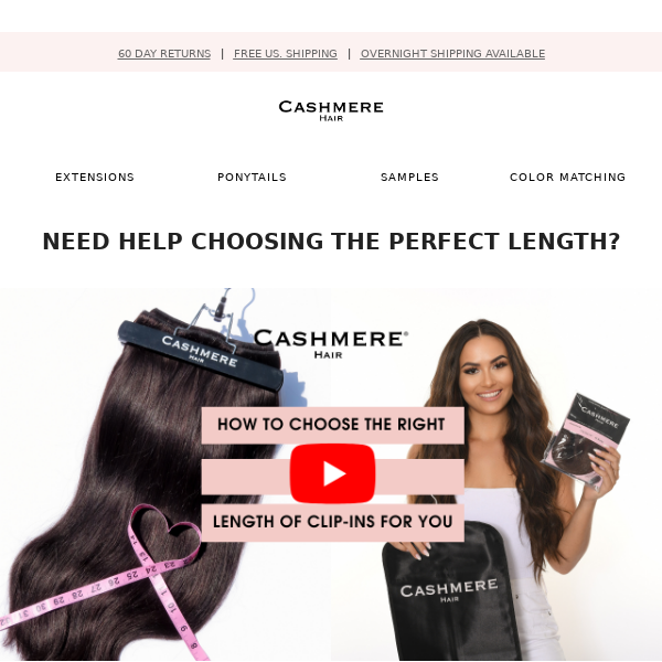 Are Seamless Extensions Right For Me? - CASHMERE HAIR