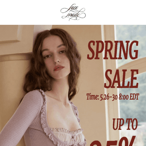 SPRING SALE UP TO 2?% OFF
