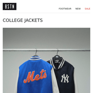 New in: College Jackets