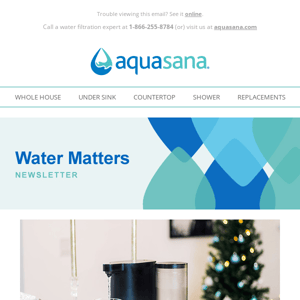 Water Matters: Looking for the perfect gift this holiday season?