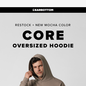 NEW COLOR: Mocha Oversized Hoodie