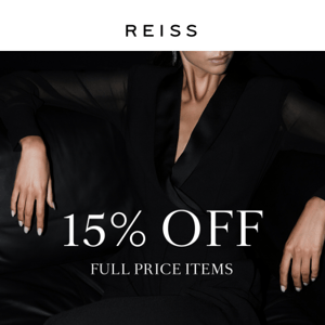 Ends Midnight | 15% Off Full Price