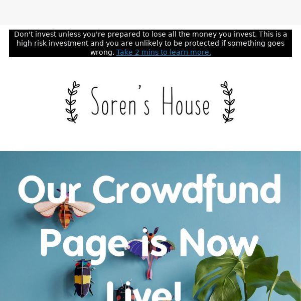 Our Full Crowdfund Page Is Now Live!