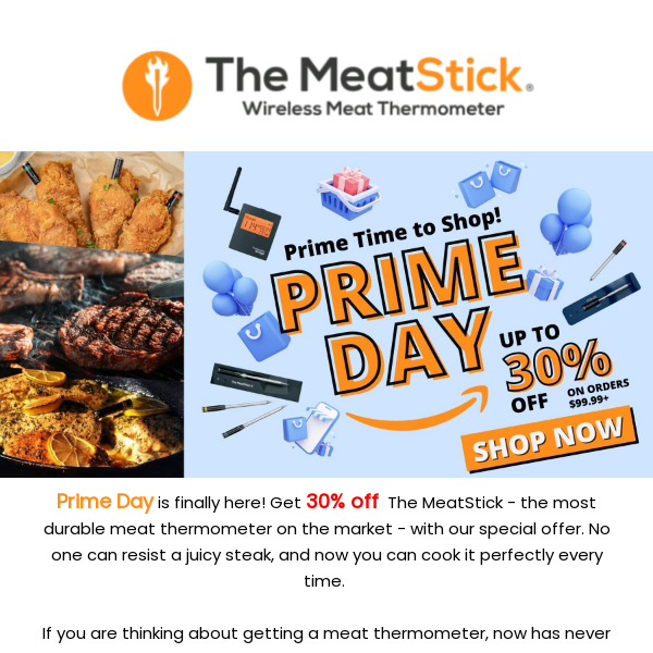 Prime Day! Get The MeatStick up to 30% OFF❗