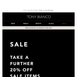 20% Off Sale?? YES Please 🖤