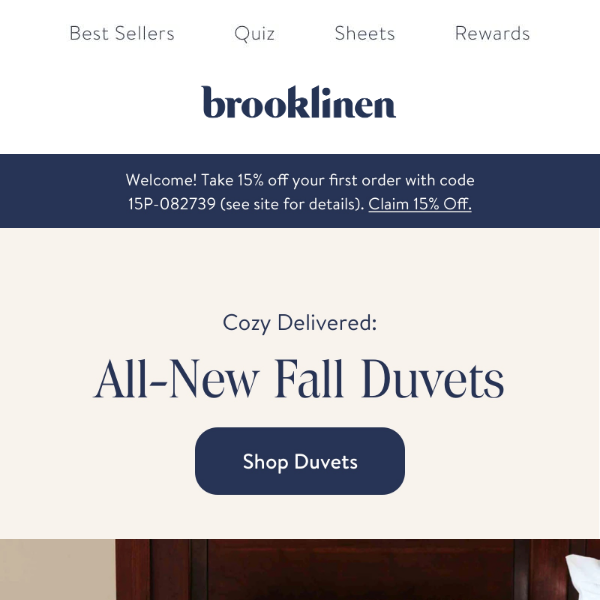 Introducing Our Fall Duvet Sets
