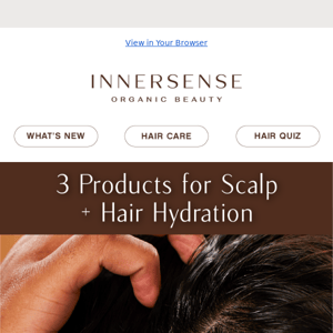 How to hydrate your scalp + hair
