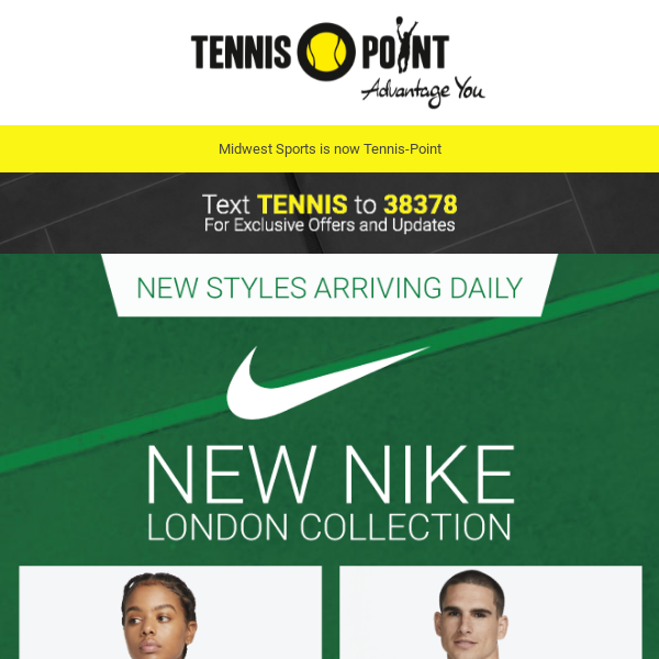 Gear Up For London! New Babolat Wimbledon + Nike Collections!