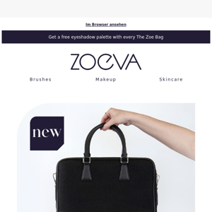 Our brand new The Zoe Bag! Beauty and Lifestyle in a bag.