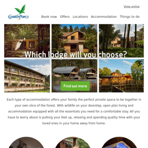 Which lodge will you choose?