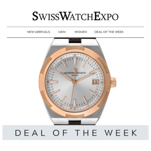 Vacheron Constantin Overseas Steel Rose Gold at $1,200 OFF