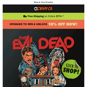 Our 2022 Evil Dead Collection is LIVE