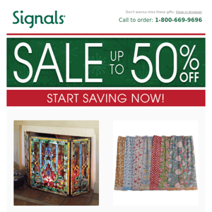 Won't Last! Sale up to 50% Off.