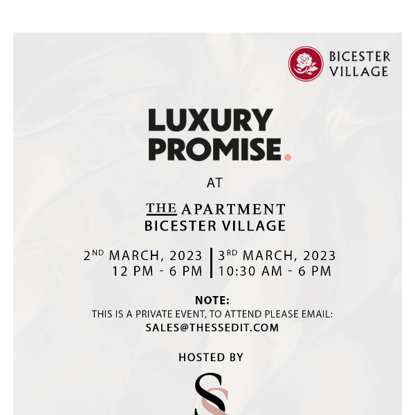 LP X The SSEdit Pop Up Event | 2nd - 3rd March 2023