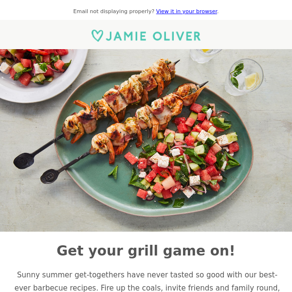 Raise your barbecue game this summer 🔥 - Jamie Oliver