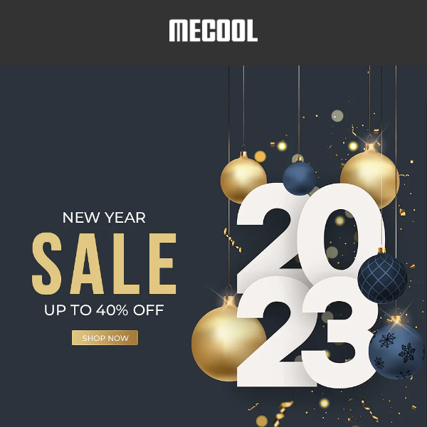 Get New Year's Crazy Deals All Weekend at Mecool.com!