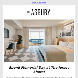 Spend Memorial Day in Asbury Park! 🇺🇸