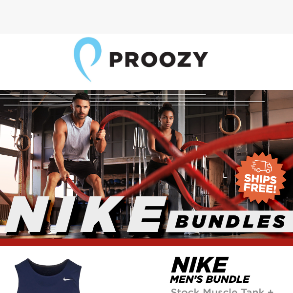 Unstoppable Deals: Nike Bundles + Free Shipping! 💯