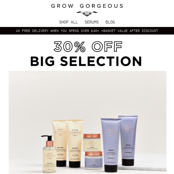 30% off our top picks