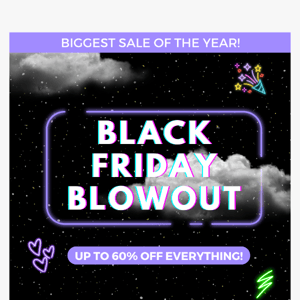 Biggest SALE of the year 🎉