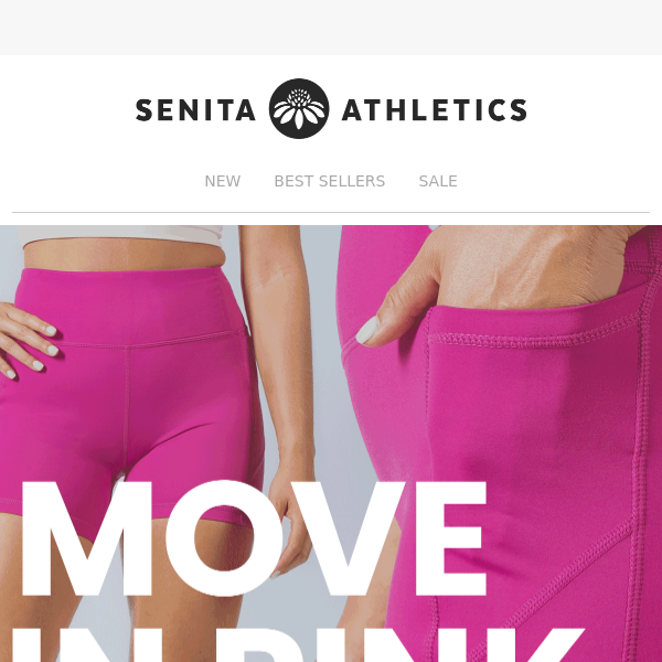 NEW COLOR DROP! Best-Selling Shorts Now in Bold Magenta! - Senita Athletics