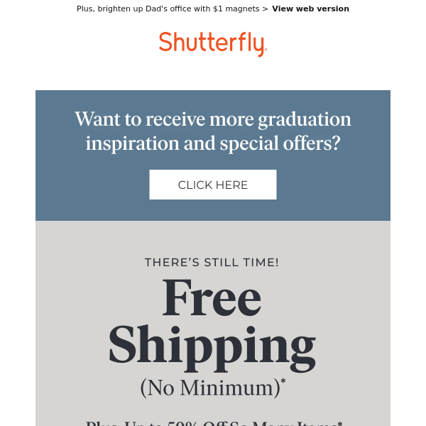 📣 ATTN: FREE Shipping (no min) ends soon!