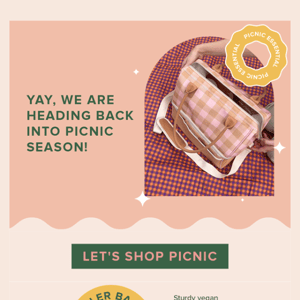 🌞 Picnic Season is HERE! 🌼